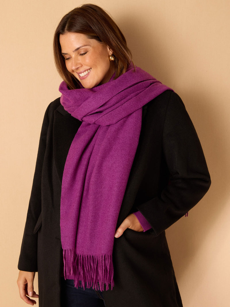 Purple Scarf