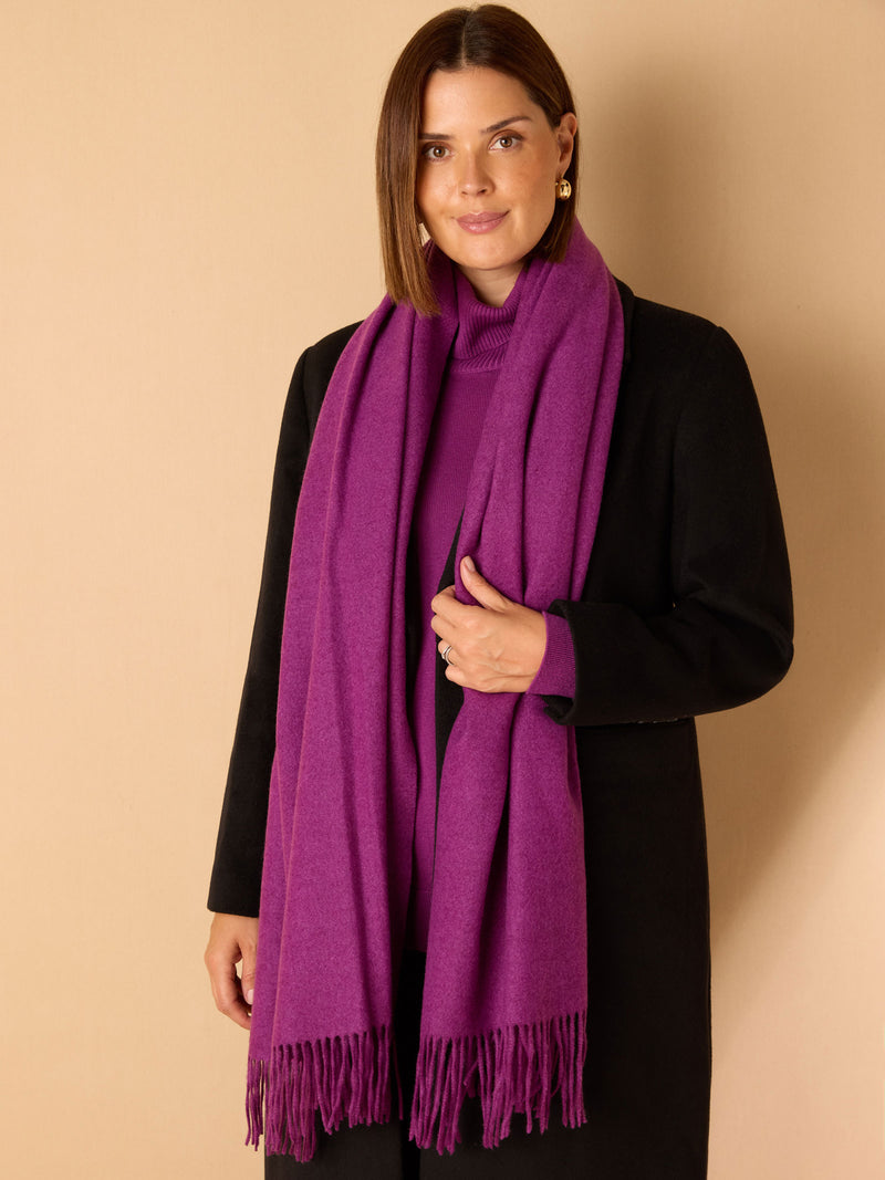 Purple Scarf