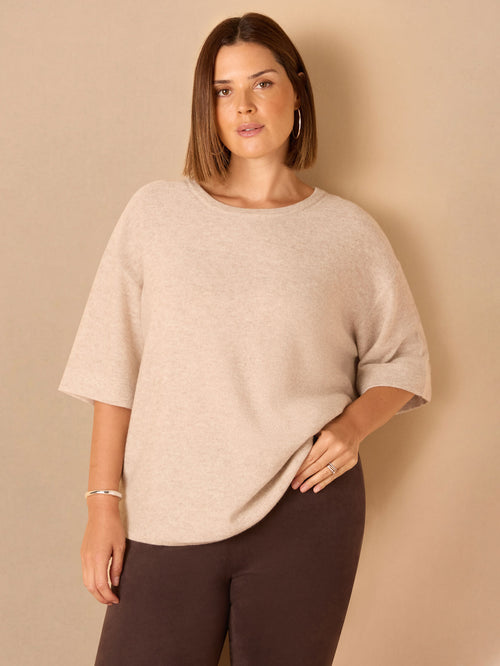 Brown Suede Flared Trousers