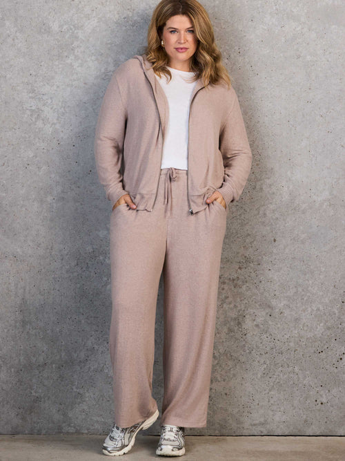 Oatmeal Supersoft Trouser