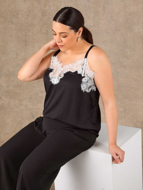 Black Lace Cami