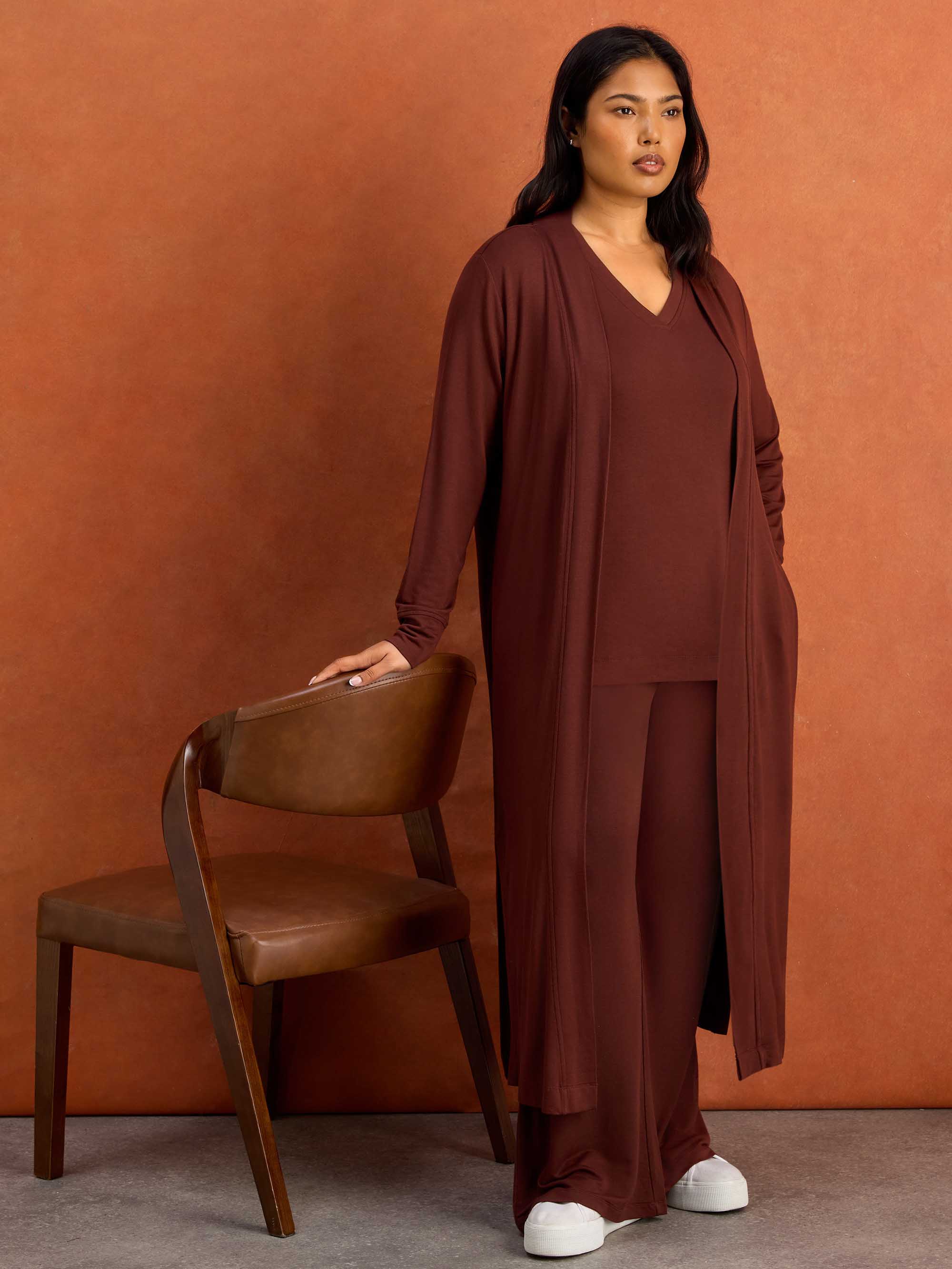 Brown Super Soft Cardigan