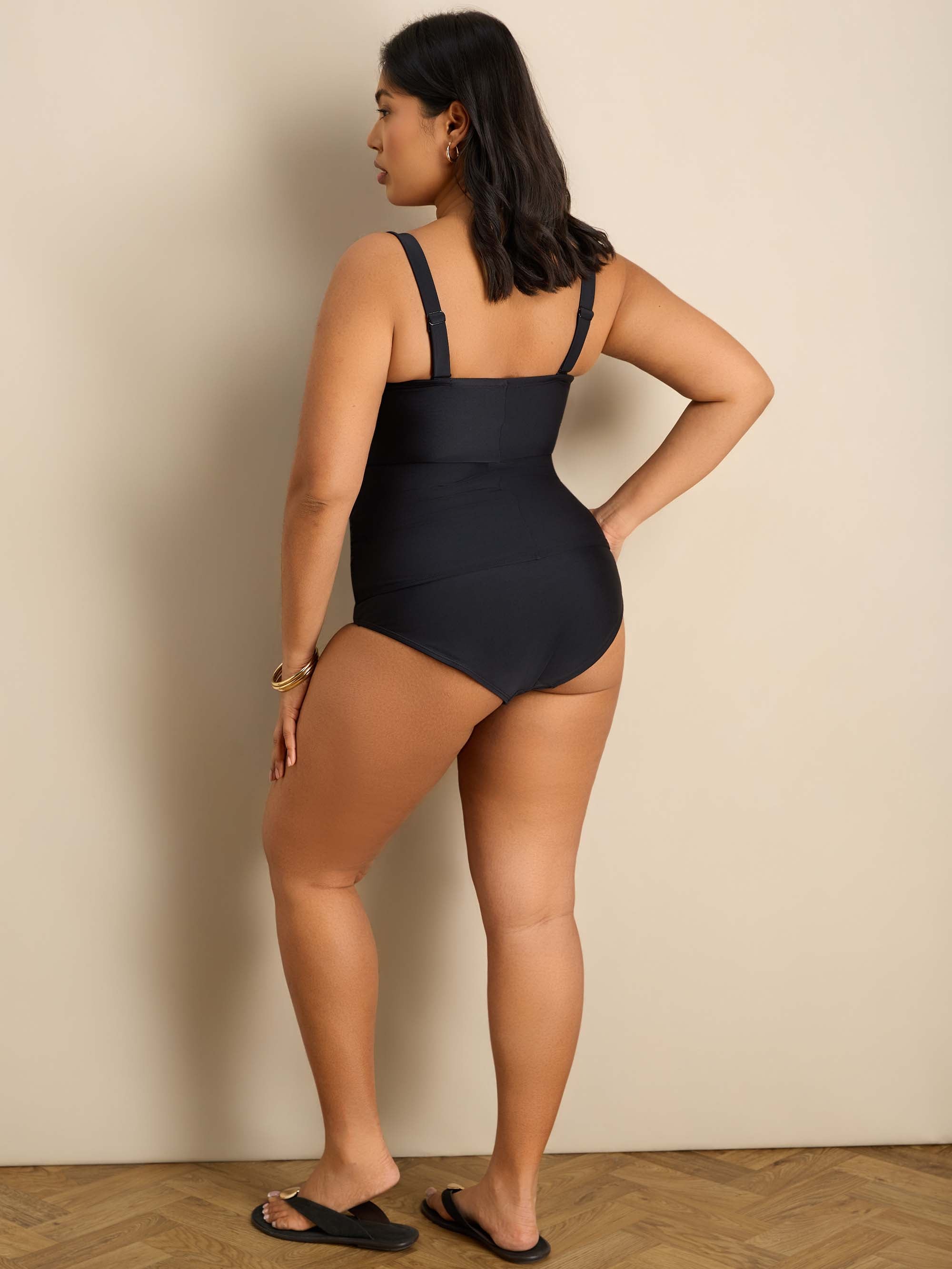 Black Tankini Bottoms