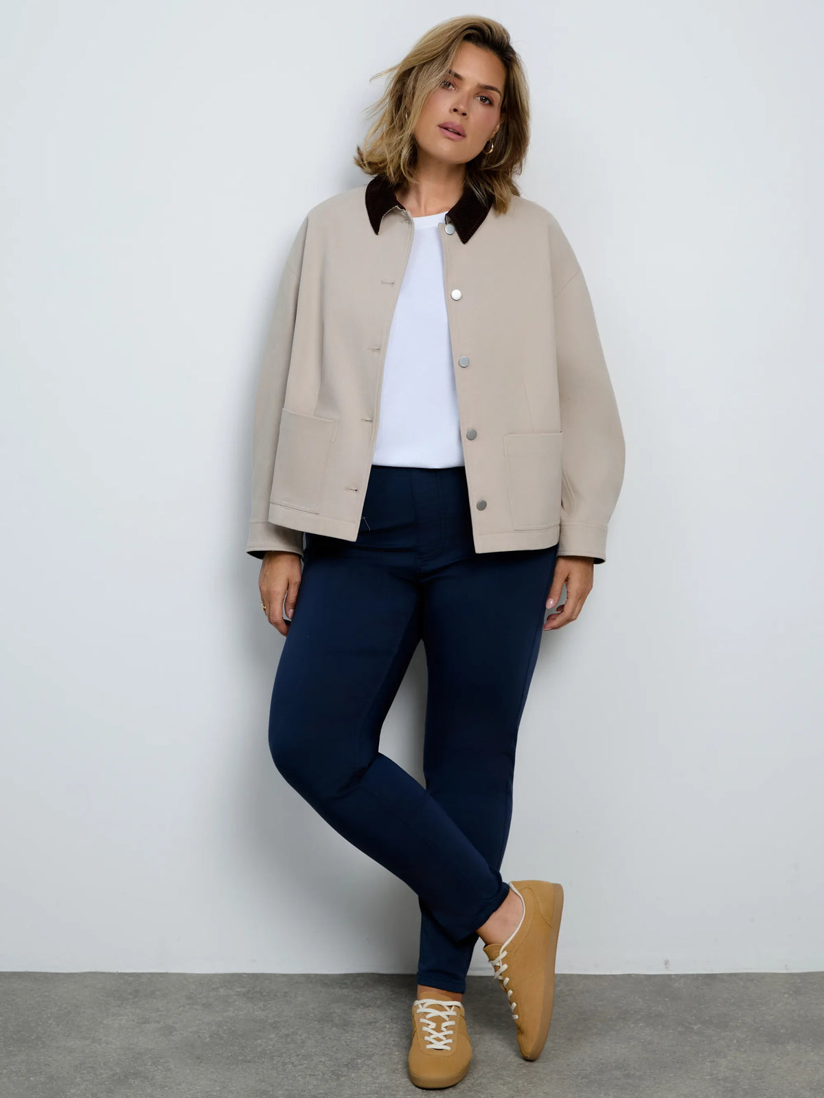 Petite Navy Regular Jegging