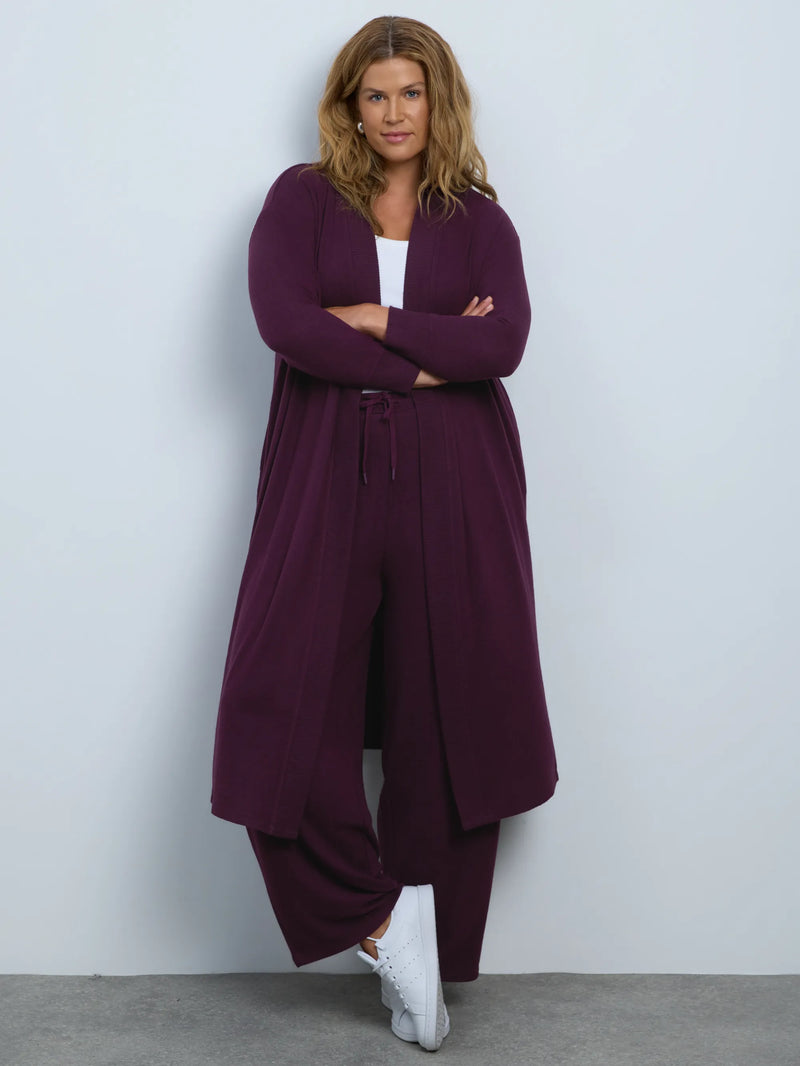 Plum Supersoft Cardigan