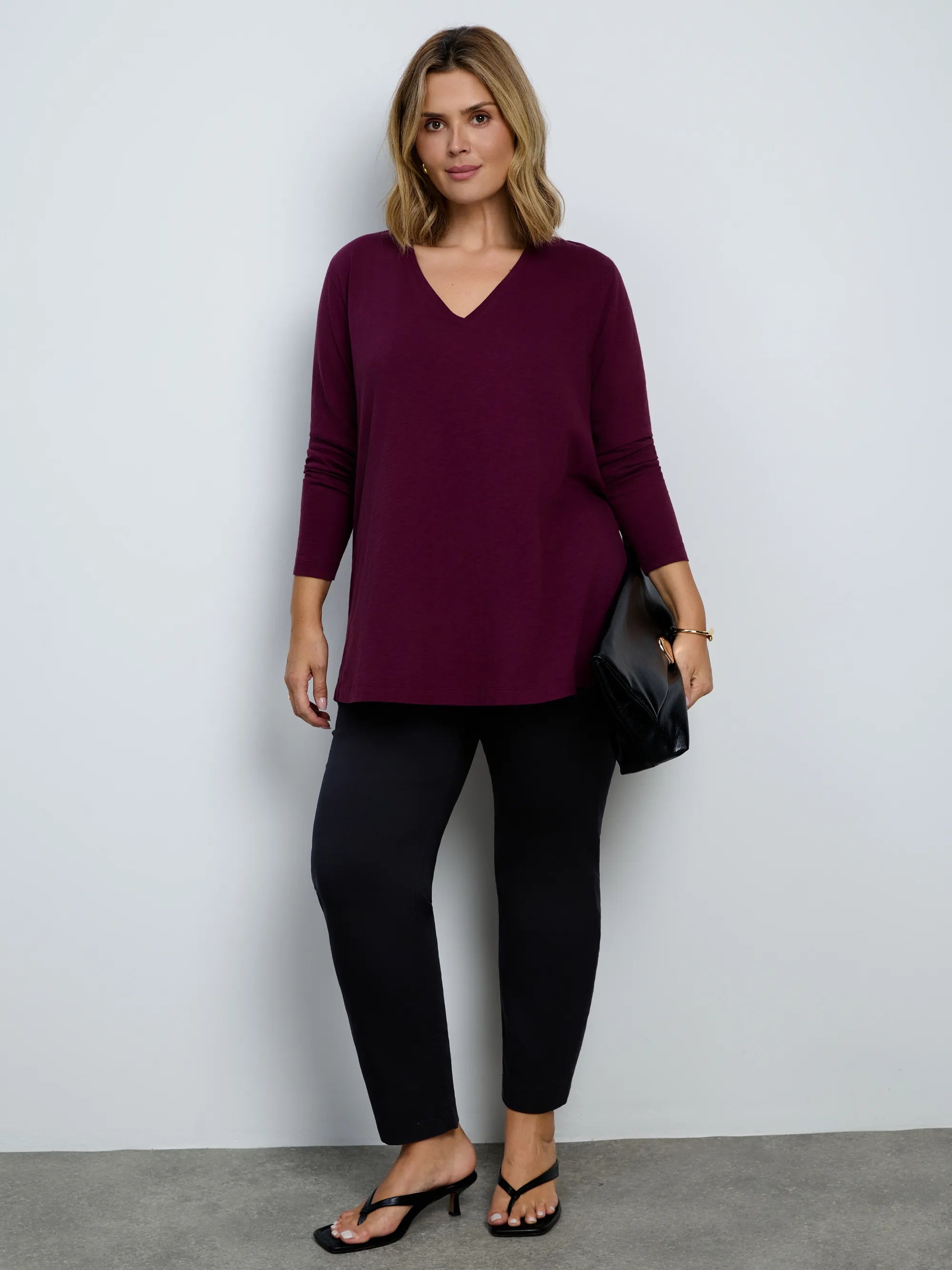 Black Straight Leg Jegging