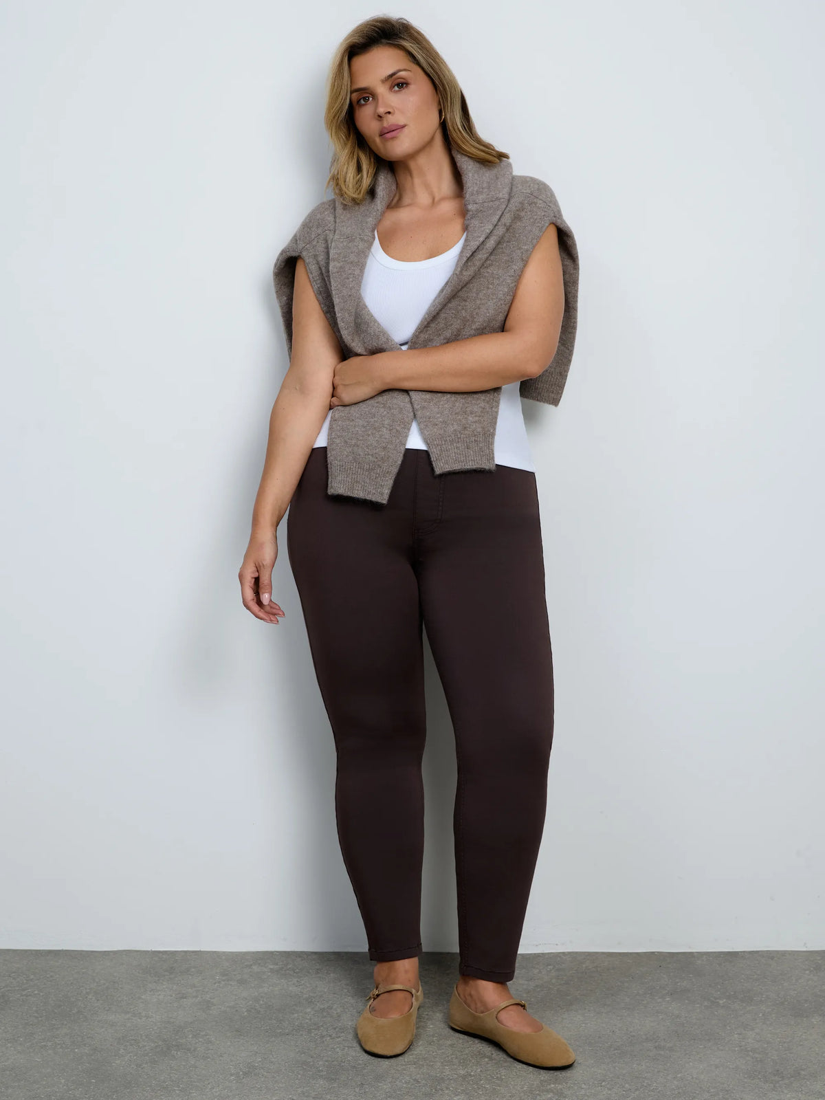 Chocolate Regular Jegging