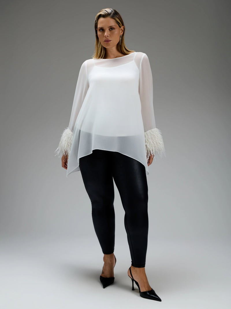 Black Faux Leather Legging