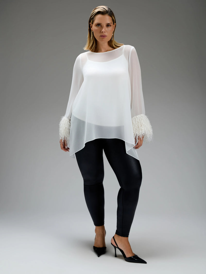 Black Faux Leather Legging