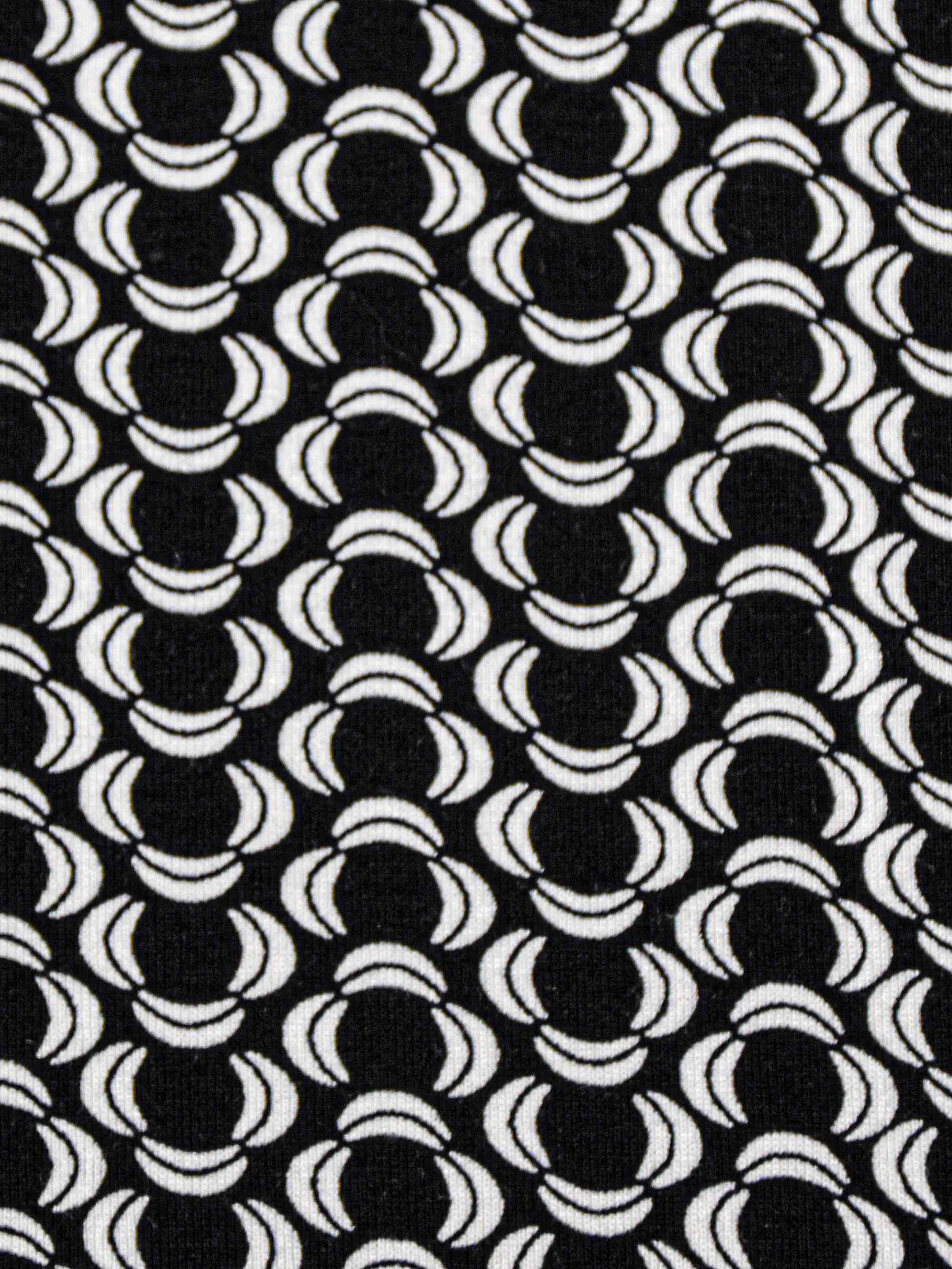 Mono Geo Print Jersey Shirt