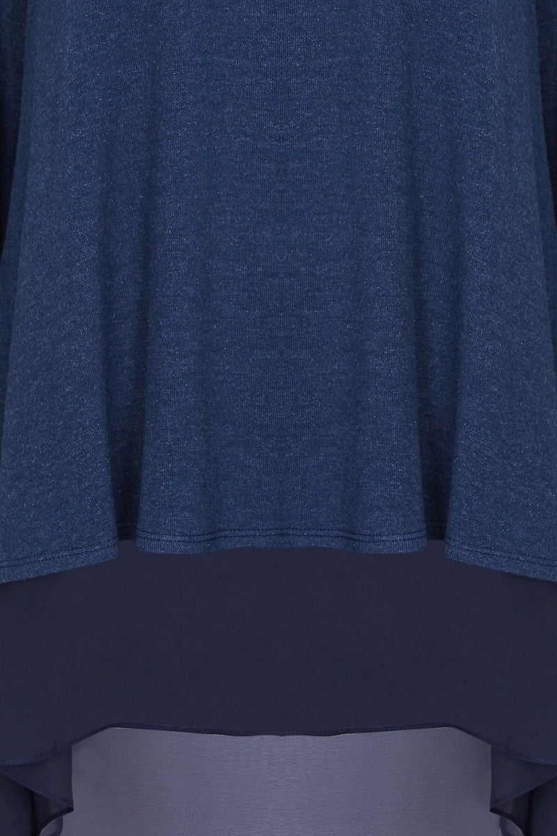 Lightweight Knit Layered Tunic
