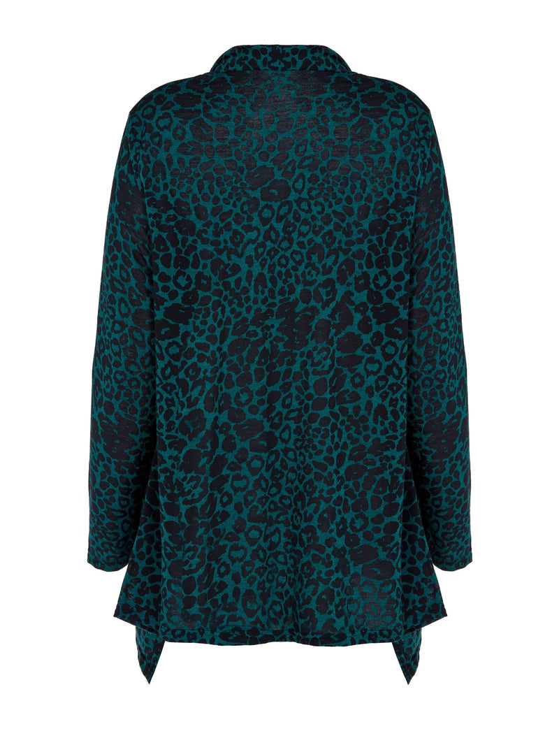 Animal Burnout Jersey Cardigan