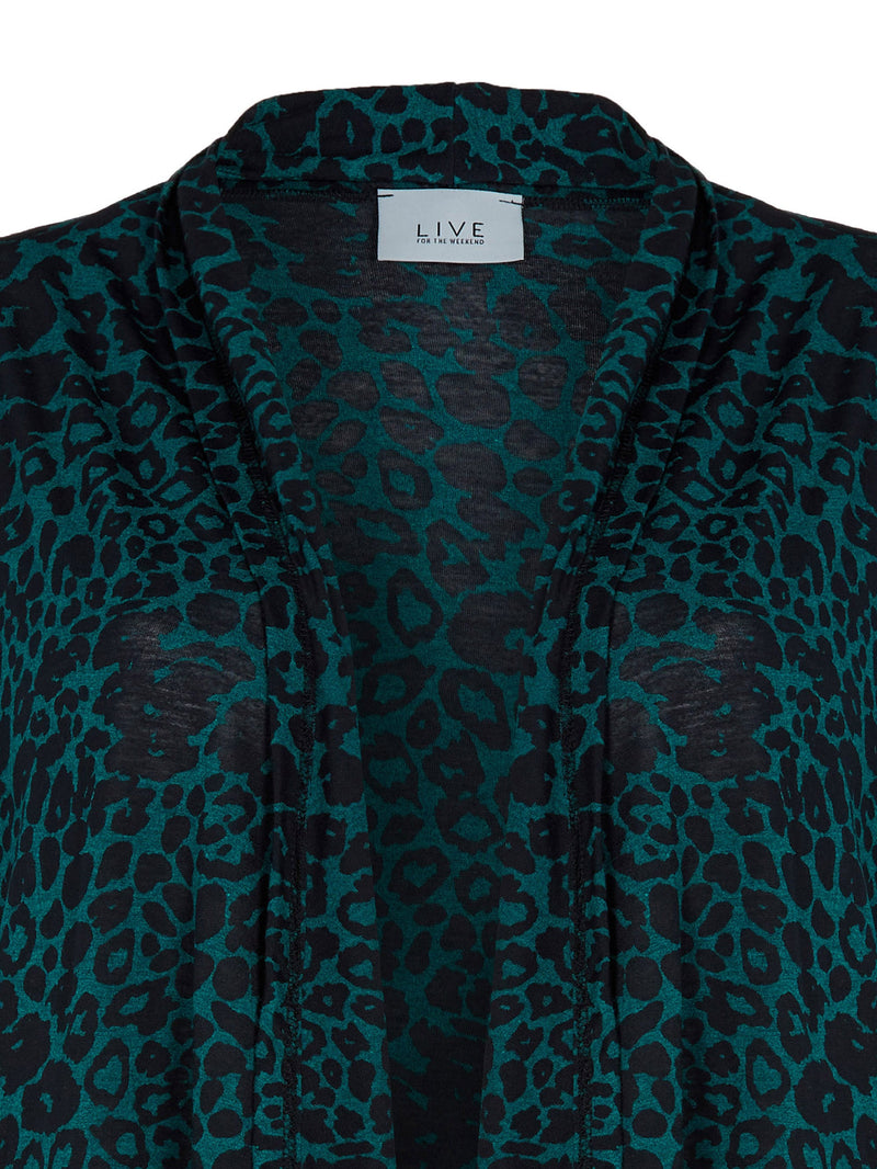 Animal Burnout Jersey Cardigan