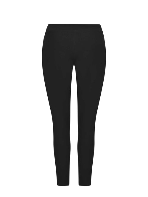 Black Cotton Leggings - Leg Lengths Available