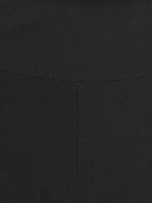 Black Cotton Leggings - Leg Lengths Available
