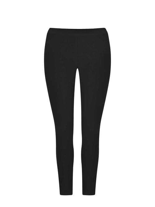 Black Cotton Leggings - Leg Lengths Available