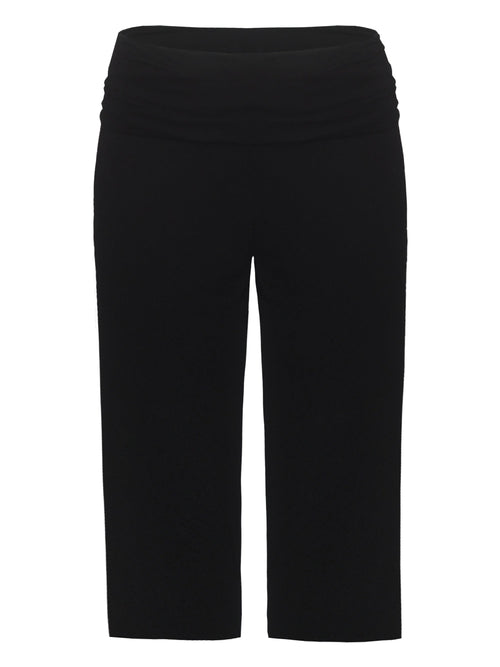 Jersey Relaxed Cropped Trousers