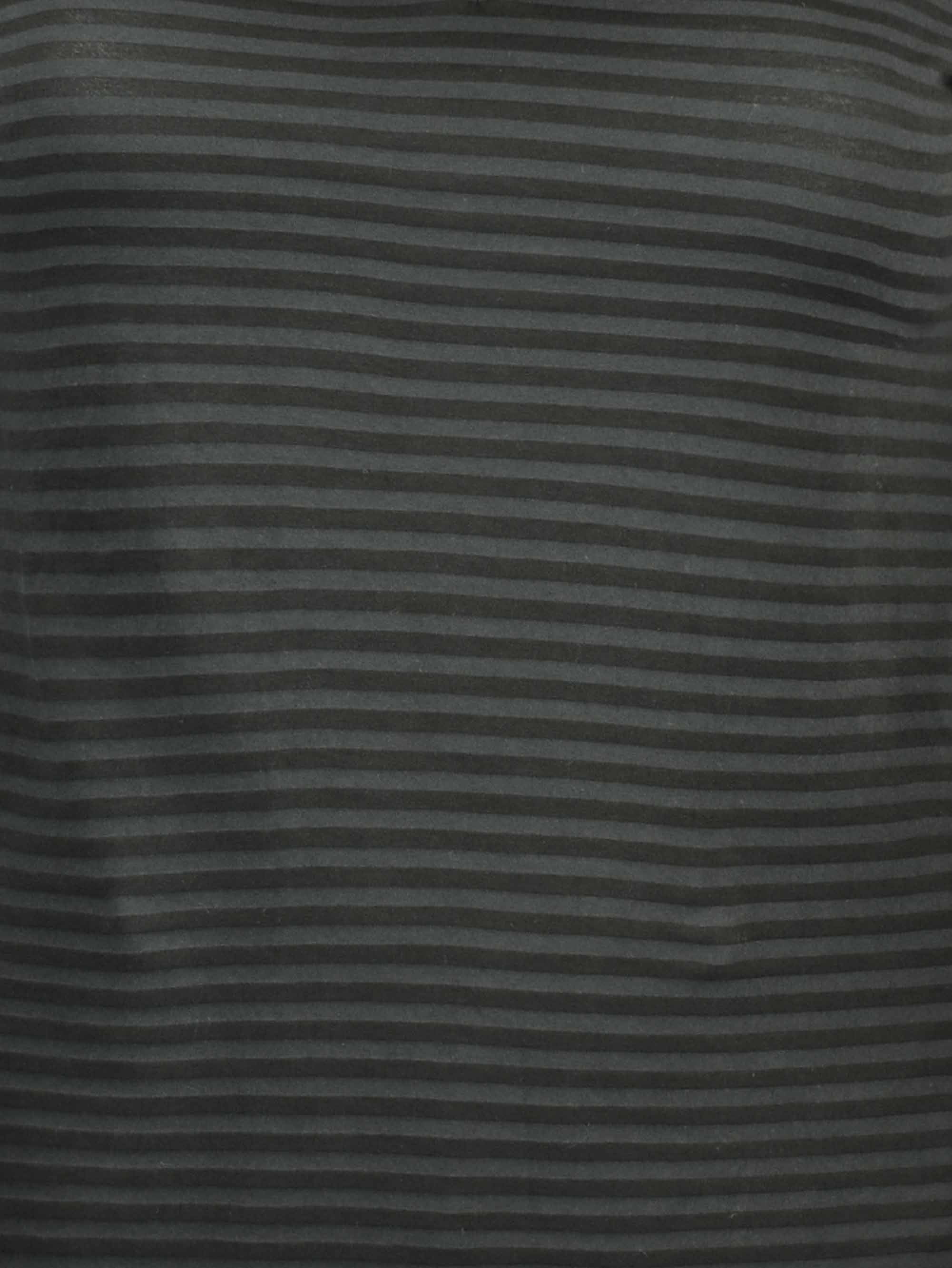Black and Grey Stripe Jersey Tee
