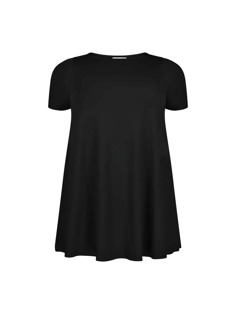 Black Jersey Swing T-Shirt