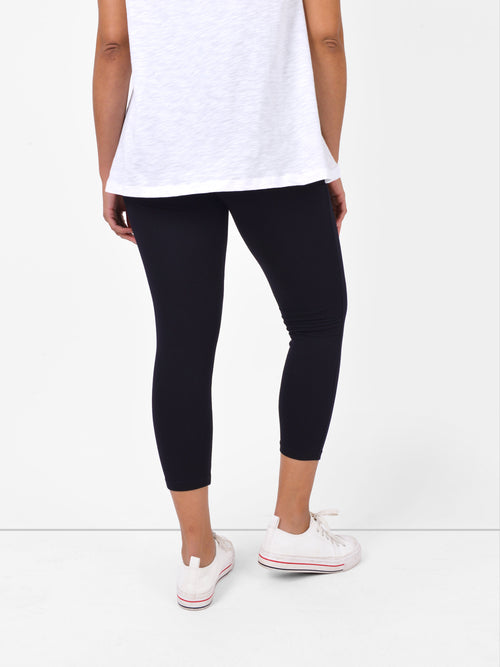 Black Cropped Legging