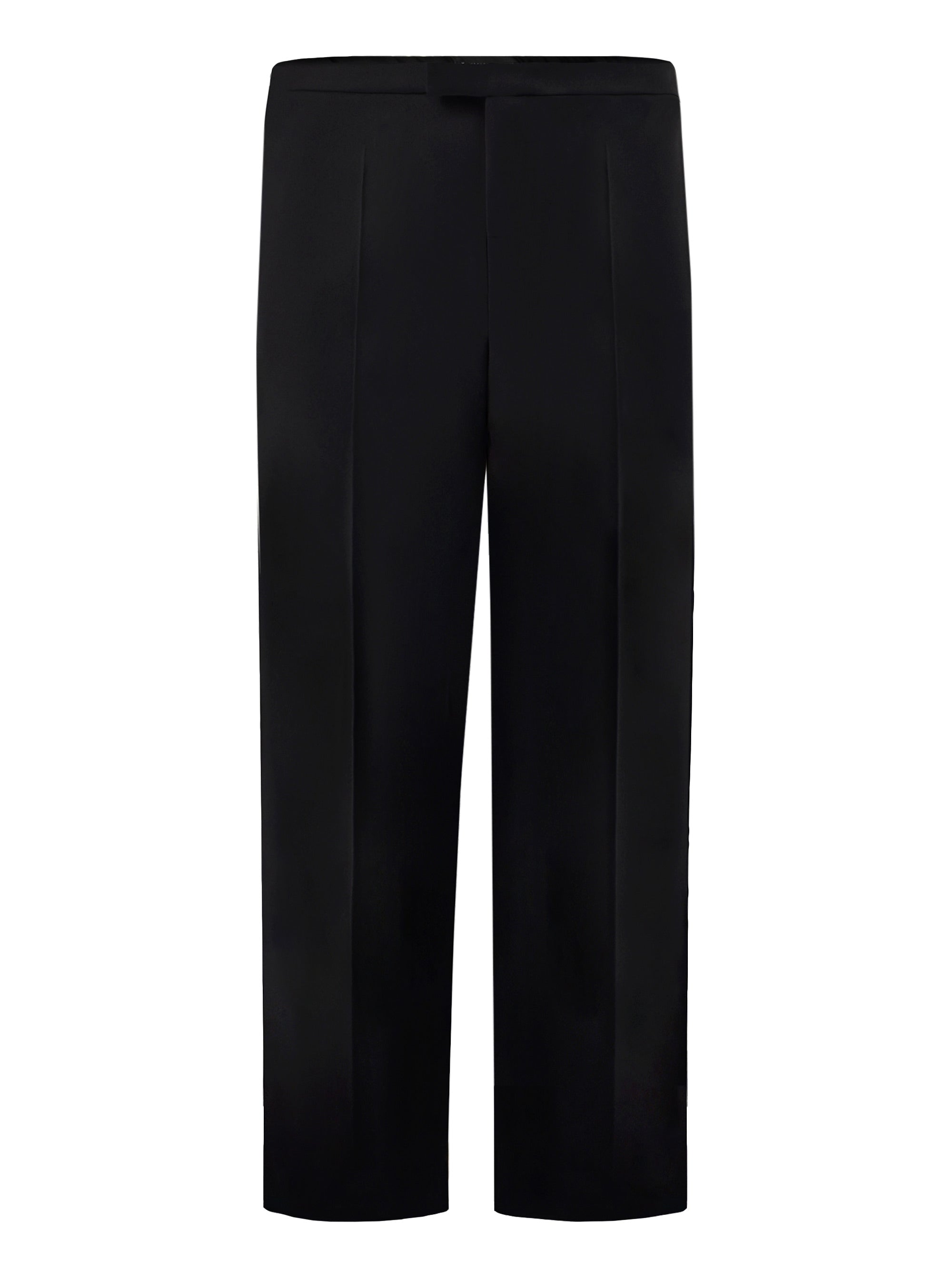 Black Straight Tailored Trouser