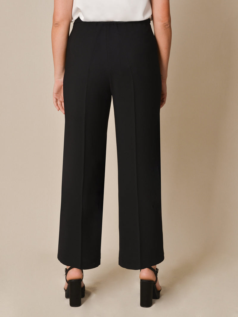 Black Straight Tailored Trouser