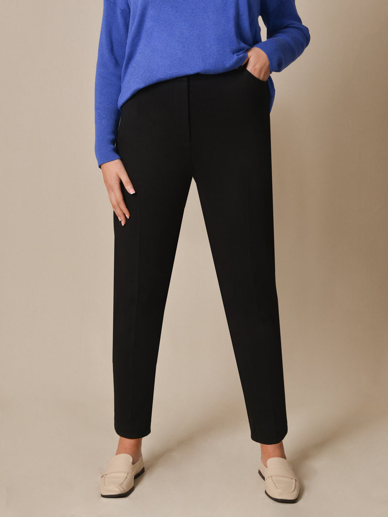 Black Tapered Trouser